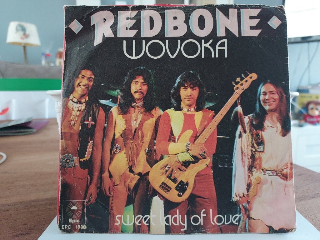 7" Single Redbone - Wovoka / Sweet Lady Of Love, Gebruikt, 7 inch, Ophalen of Verzenden, Pop