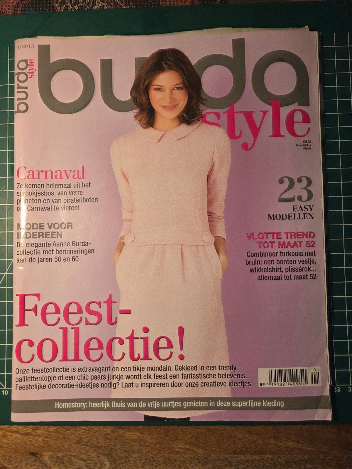 Burda Style Tijdschrift 1/2013 - Carnaval & Feestcollectie, Ophalen of Verzenden