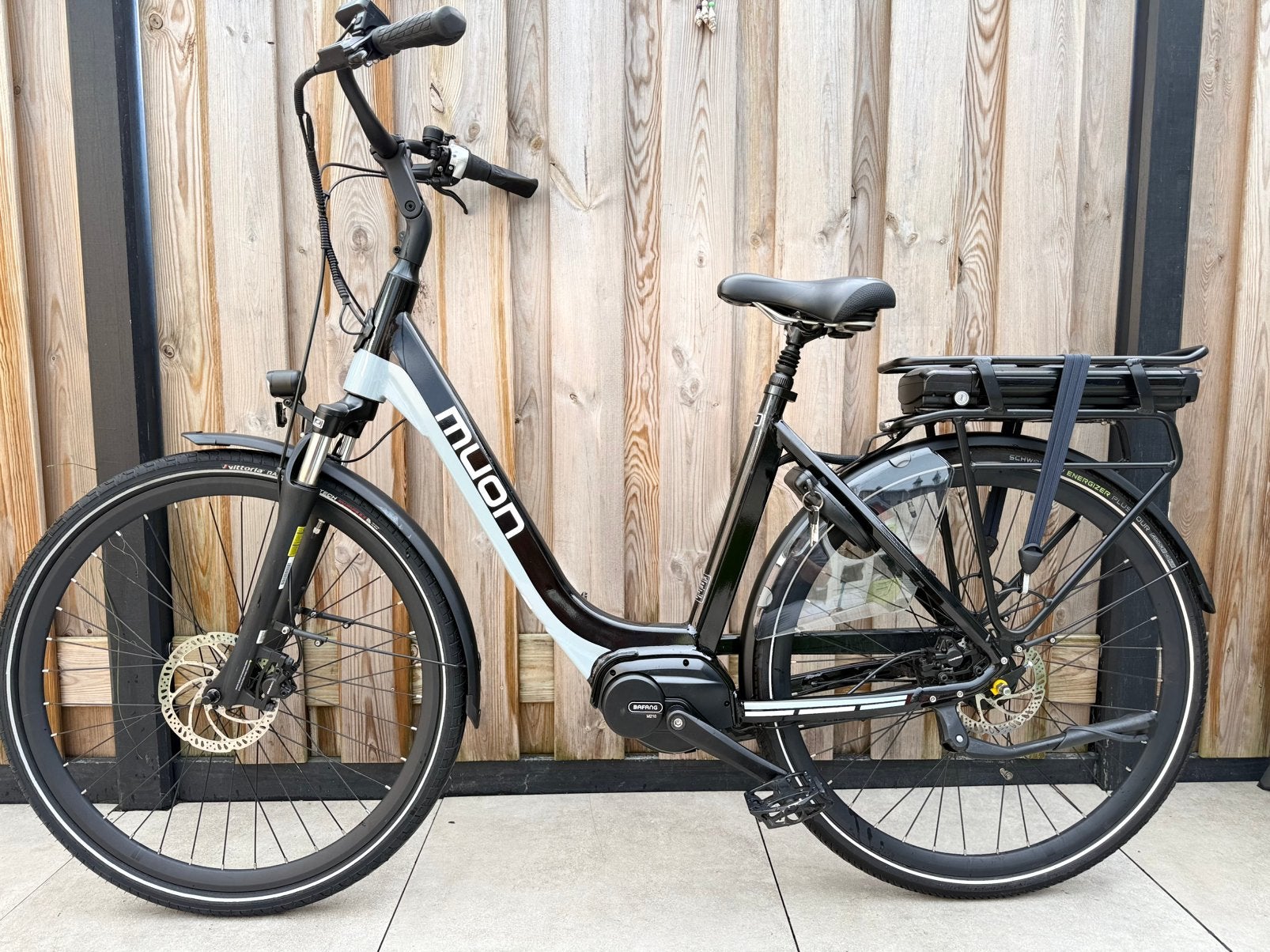 Muon Ease Elektrische Fiets Met Nieuwe Motor 1jaar Garantie!, 2 zitjes, Versnellingen, Zo goed als nieuw, 50 tot 53 cm