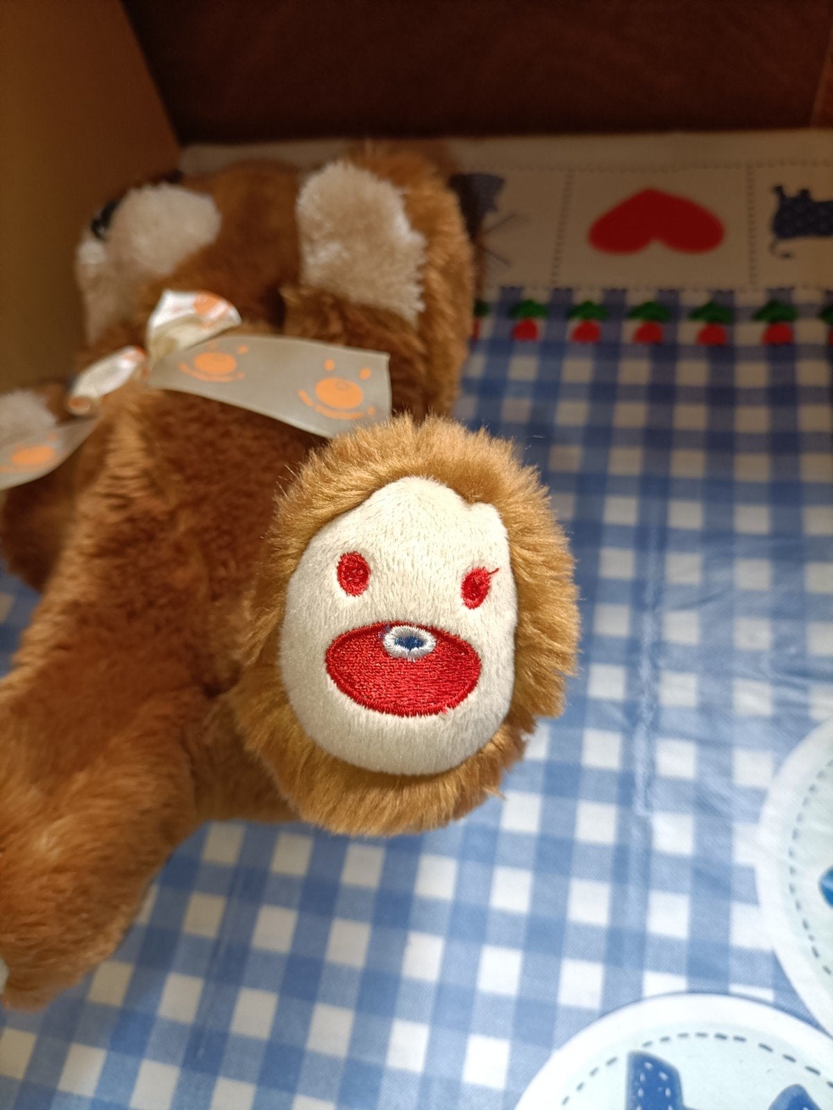 Troostbeer knuffel troost beer 26 cm groot, Ophalen of Verzenden, Zo goed als nieuw, Stoffen beer, Overige merken