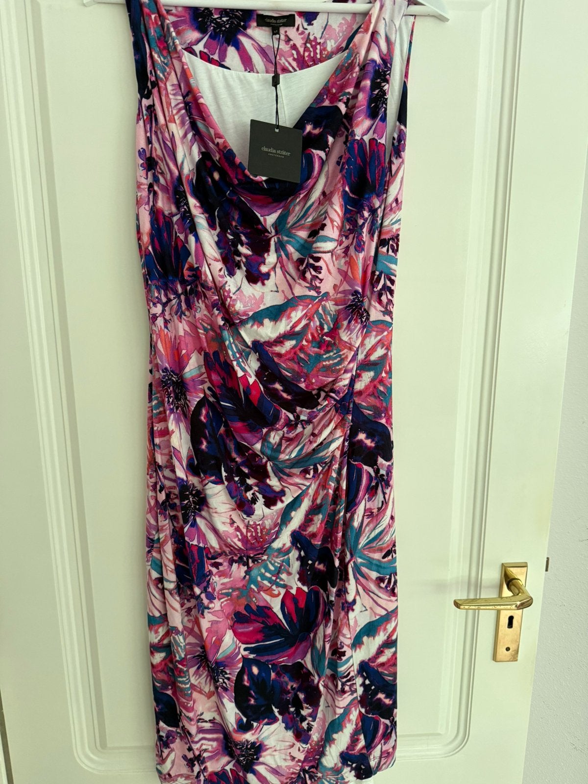 Claudia strater mt 40 roze paars, Kleding | Dames, Maat 42/44 (L), Nieuw, Ophalen of Verzenden, Knielengte
