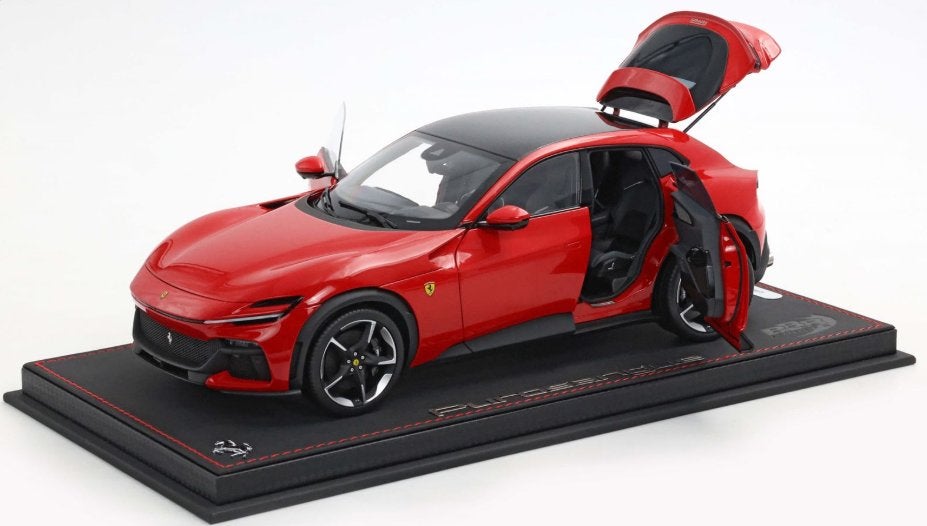 Ferrari Purosangue Rood 1:18 HE180052 BBR-Diecast PRE-ORDER, Ophalen of Verzenden, Nieuw, Auto, Overige merken