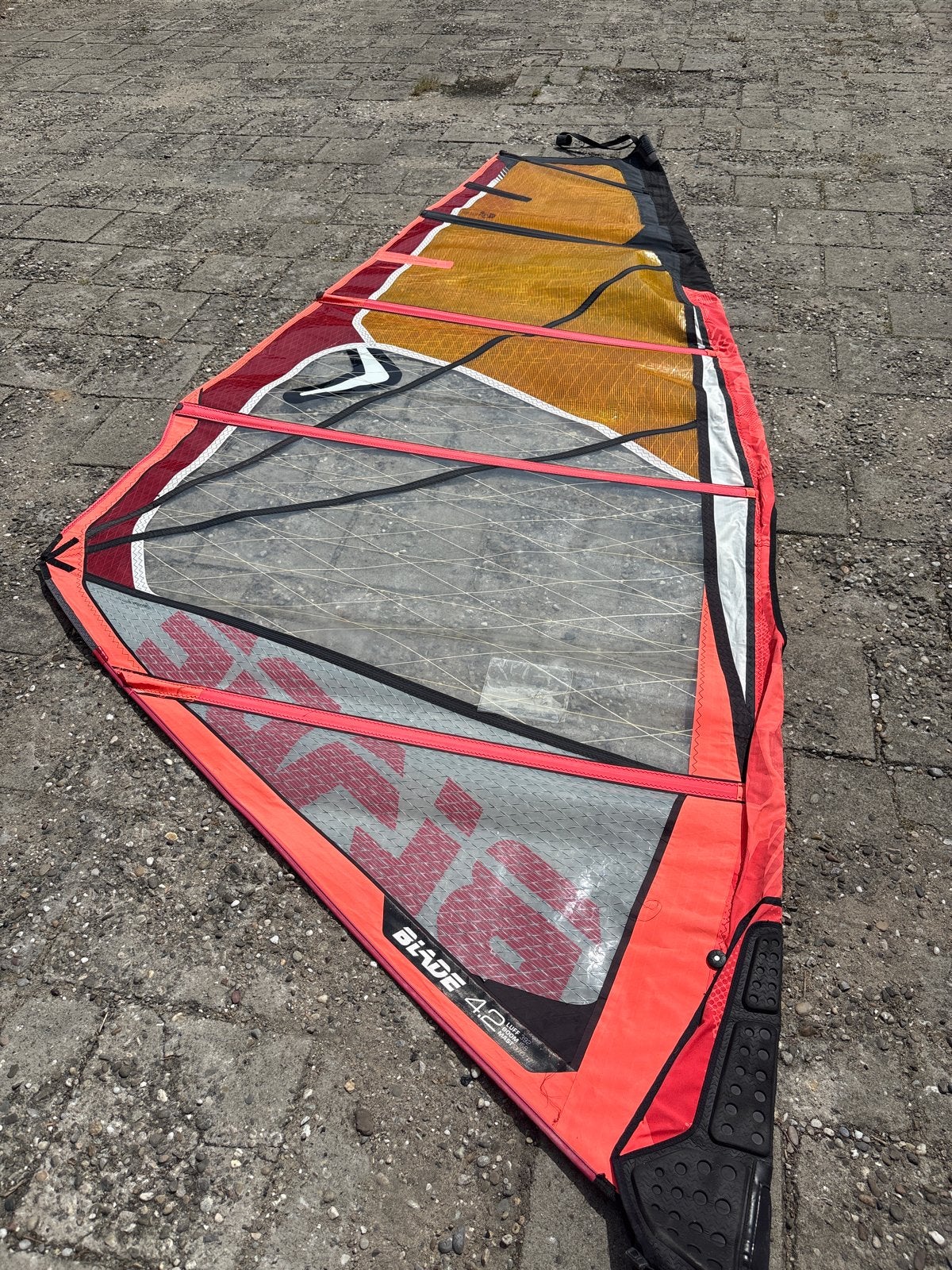 Severne Blade 4.2 windsurfzeil, Ophalen, Gebruikt, 3.5 tot 5 m², Severne