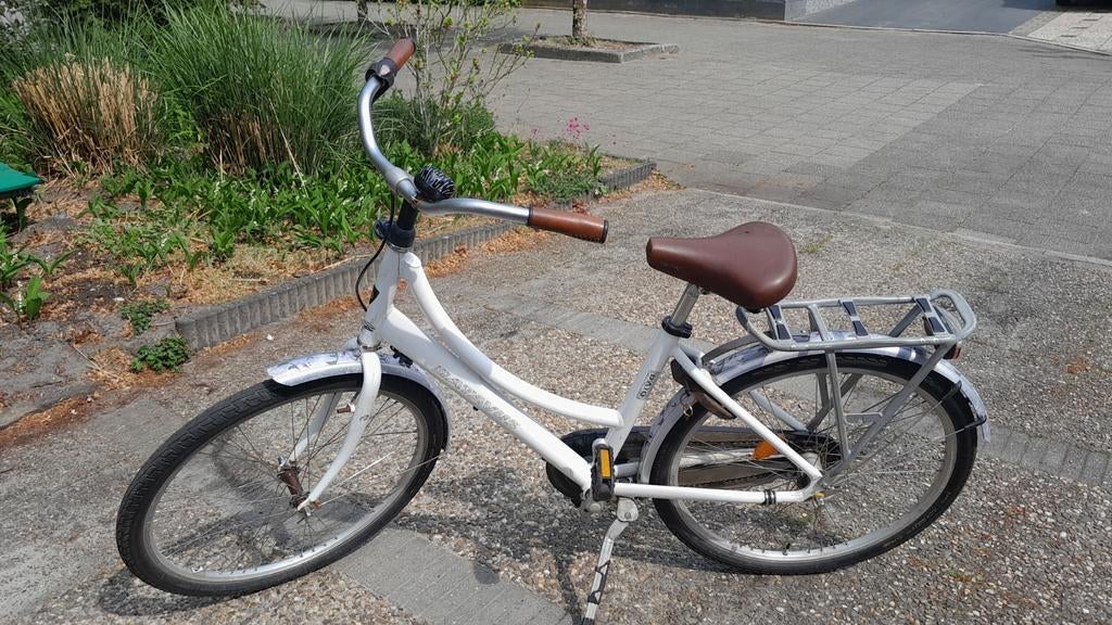 Batavus Diva 26 inch meisjesfiets - Wit, Ophalen, Terugtraprem, Gebruikt, Batavus
