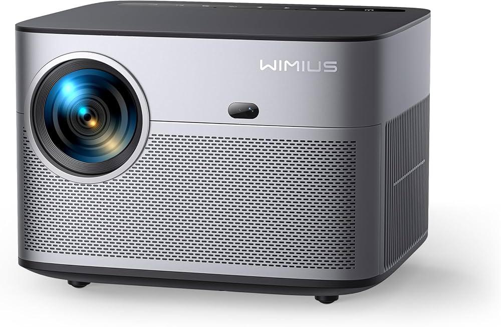 Wimius P64 beamer incl 92” projectiescherm WK ready, Ophalen, Zo goed als nieuw, LED, Ultra HD (4K)
