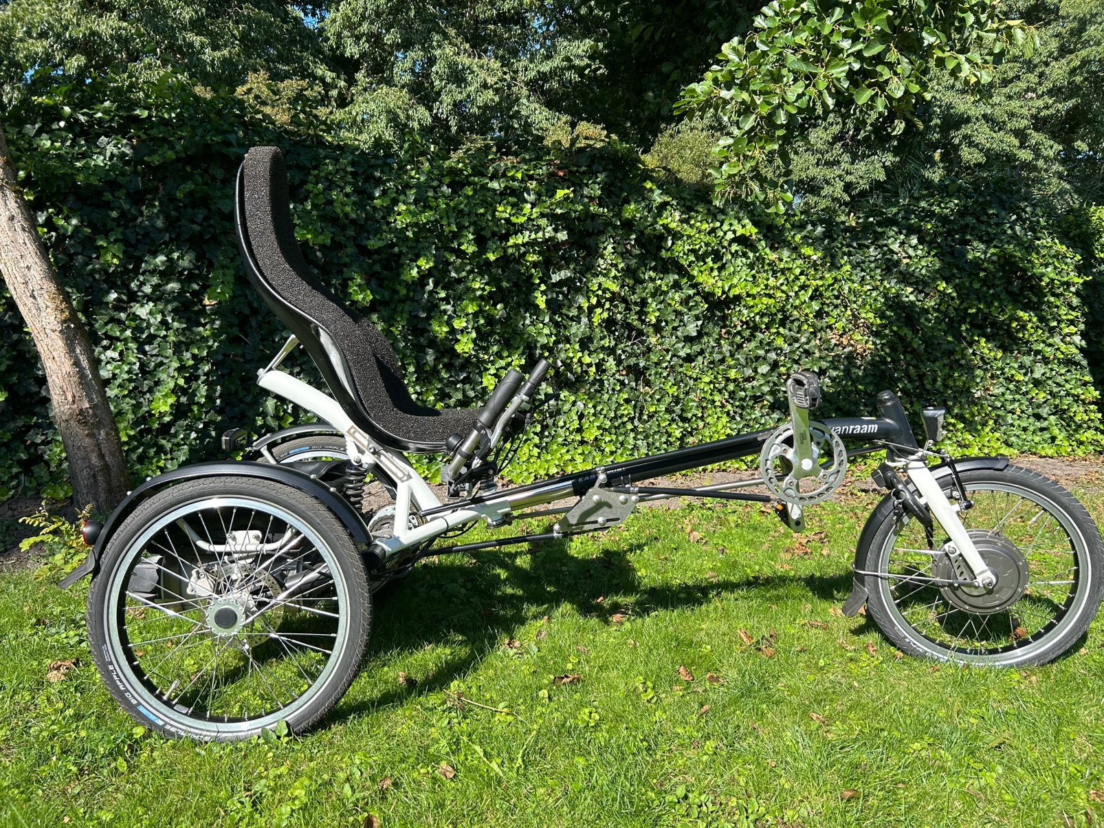 van Raam Easy Sport ligfiets (met ondersteuning), Onderstuur, Zo goed als nieuw, Schijfrem, Ophalen