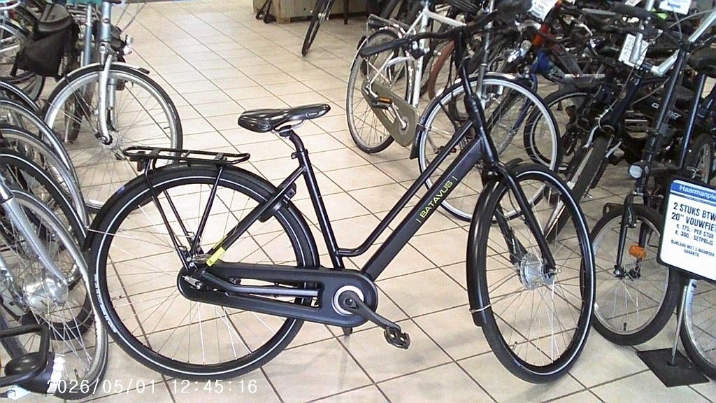 Batavus Vonk, Fietsen en Brommers, Fietsen | Dames | Damesfietsen, Gebruikt, Batavus, Versnellingen, 47 tot 50 cm, Trommelrem