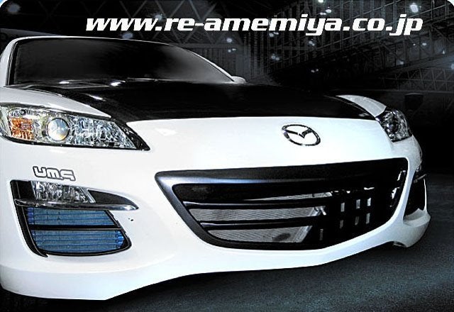 RE-Amemiya FRP Carbon grille - Mazda RX8 RX-8, Ophalen of Verzenden