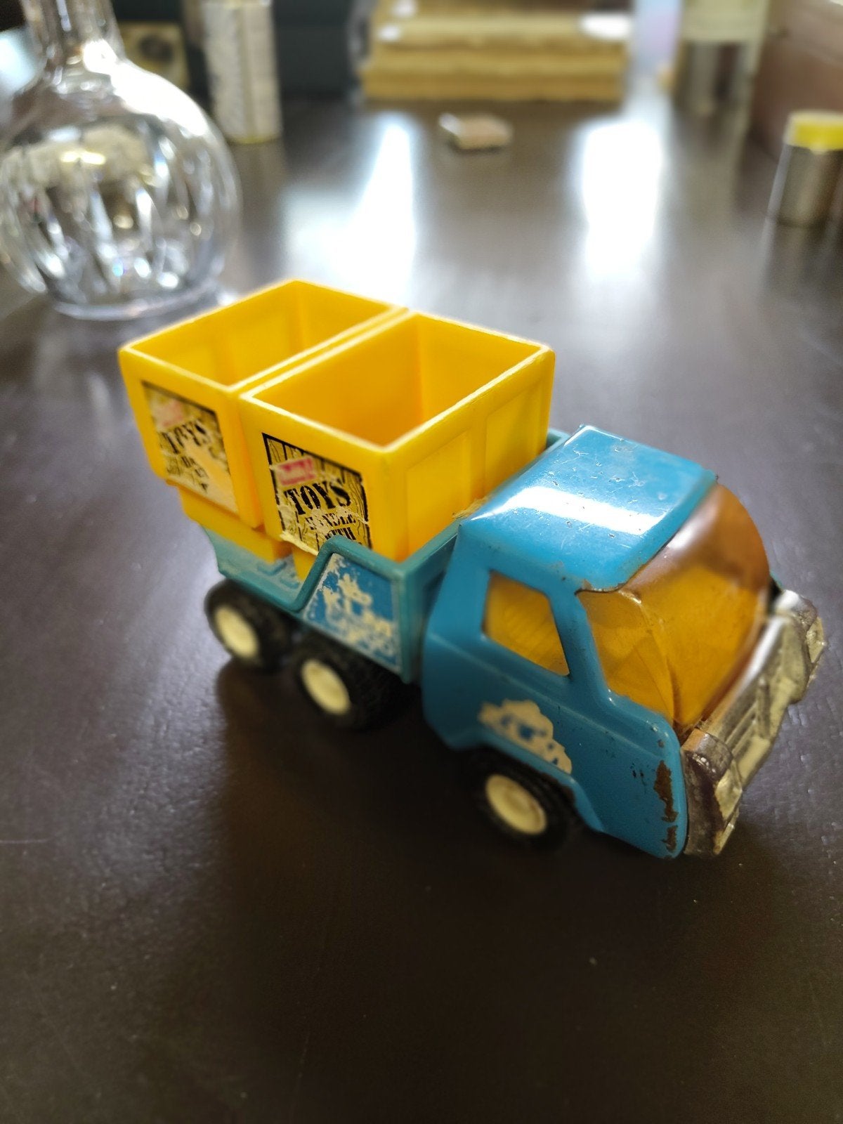 Vintage Buddy L KLM Cargo Vrachtwagen (Japan, Jaren '70), Ophalen of Verzenden