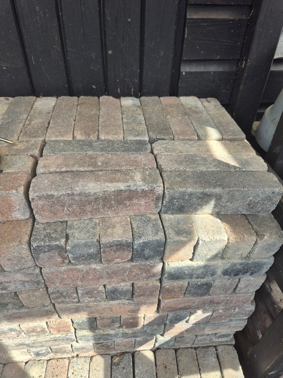 Waalformaat betonklinkers 20x5x6 cm, Ophalen, Overige materialen, Gebruikt, Overige typen