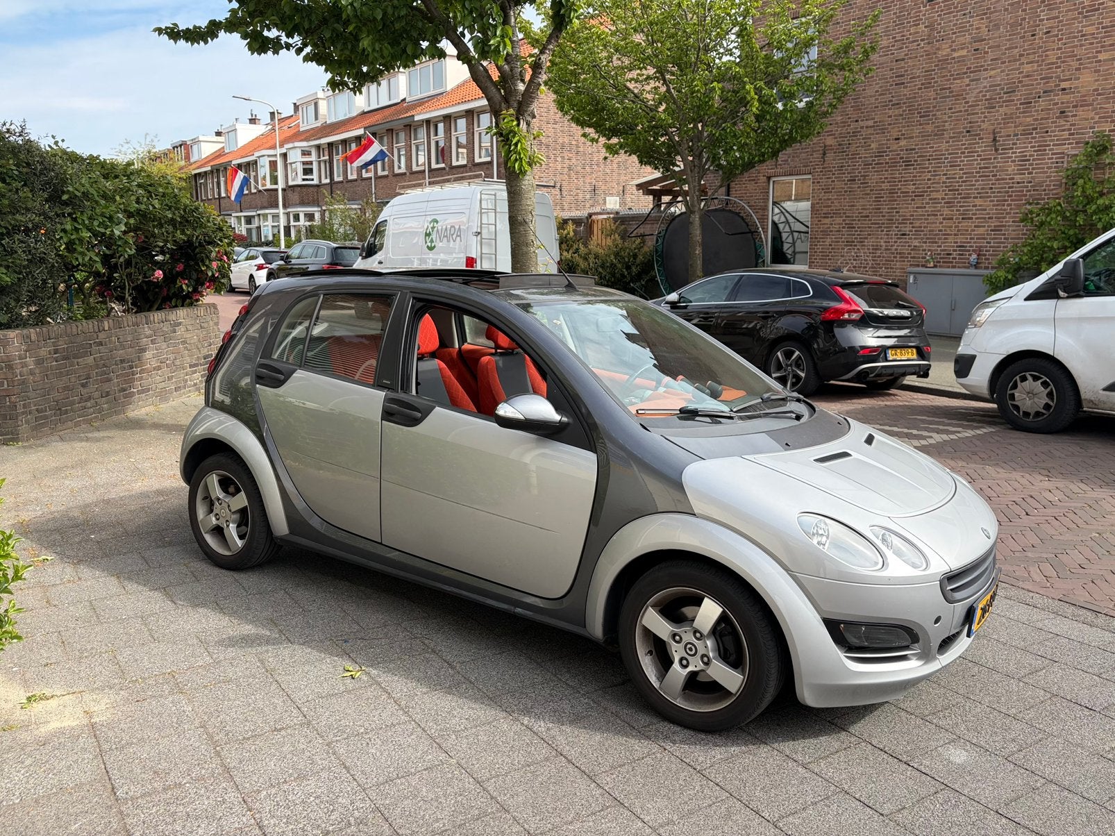 smart forfour 1.3 passion softouch automaat / perfecte staat, 40 €/maand, Leder en Stof, Origineel Nederlands, Overige kleuren