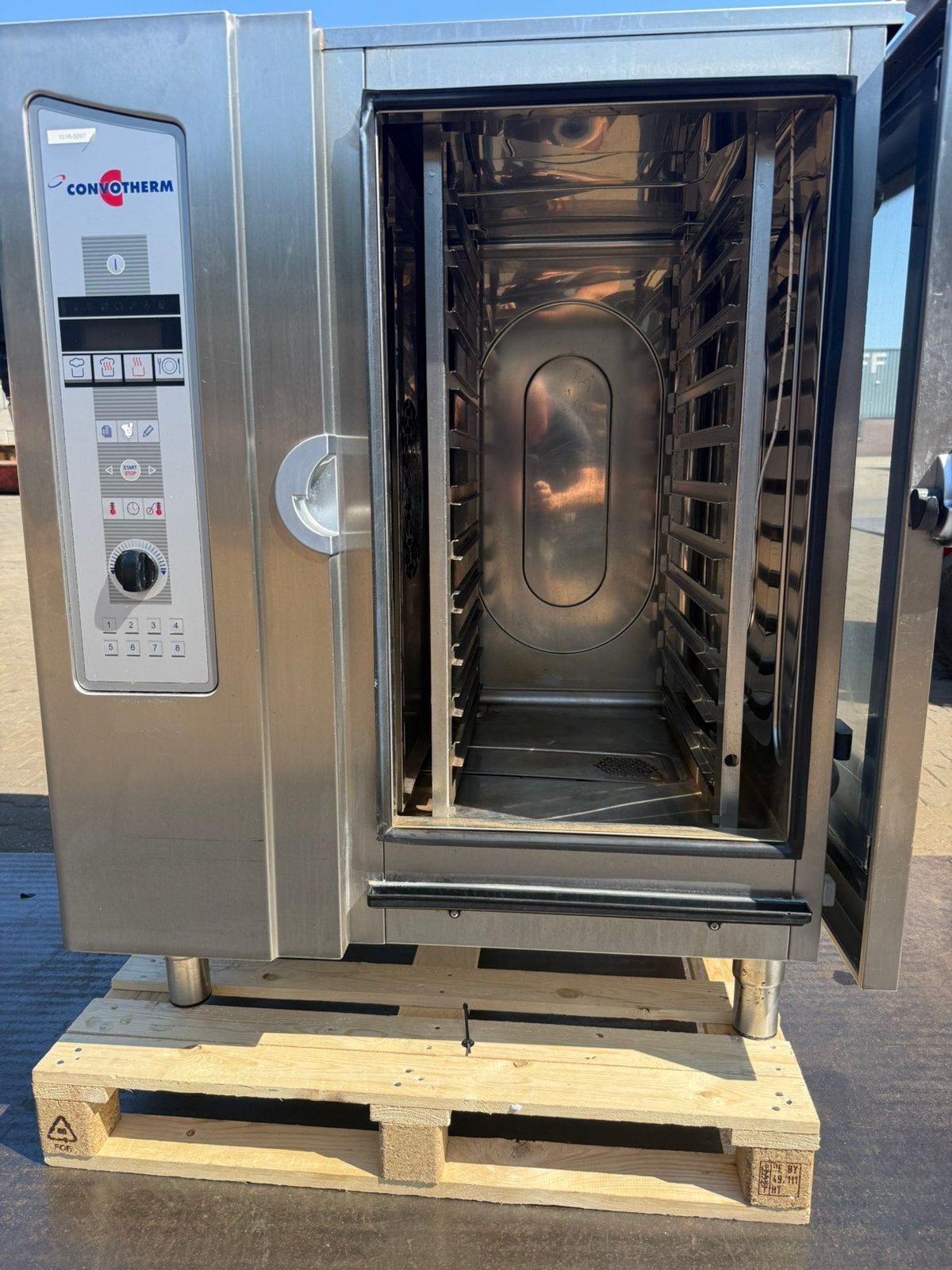 2x Convotherm combisteamer OEB 10.10 & OES 6.10, Ophalen, Ovens, Magnetrons en Steamers