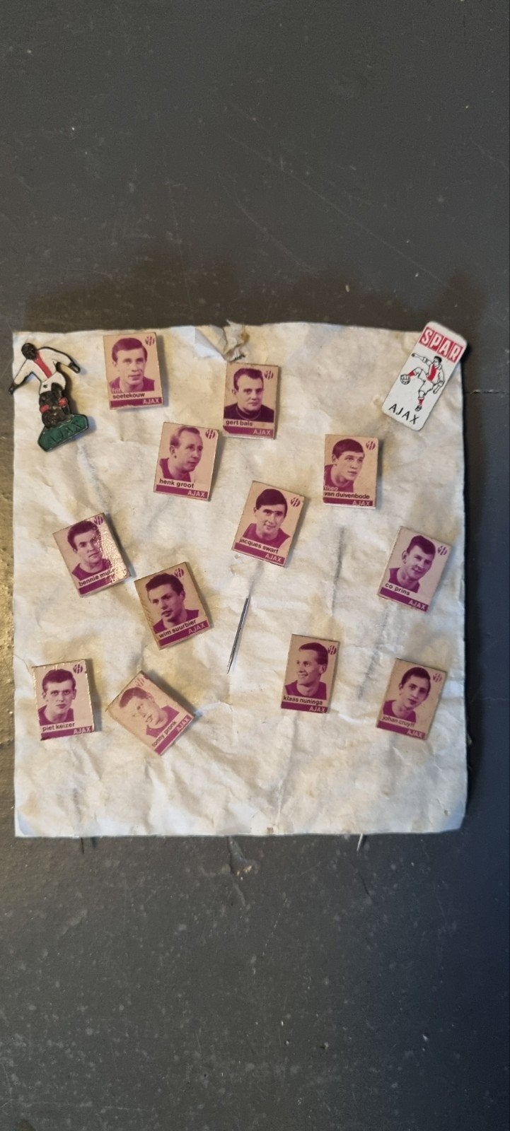 Legendarische Vintage Ajax Pins - Unieke Collectie, Verzamelen, Verzenden, Gebruikt, Ajax, Overige typen