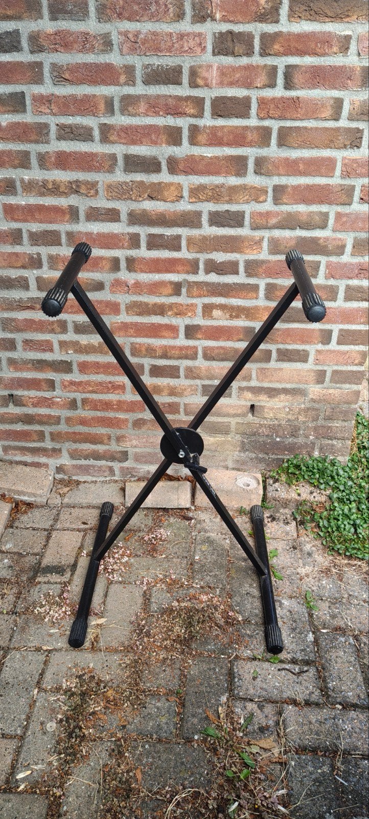Keyboard standaard - Stevige en opvouwbare X-standaard, Muziek en Instrumenten, Ophalen, Gebruikt, Instrumentstandaard, Keyboard of Synthesizer