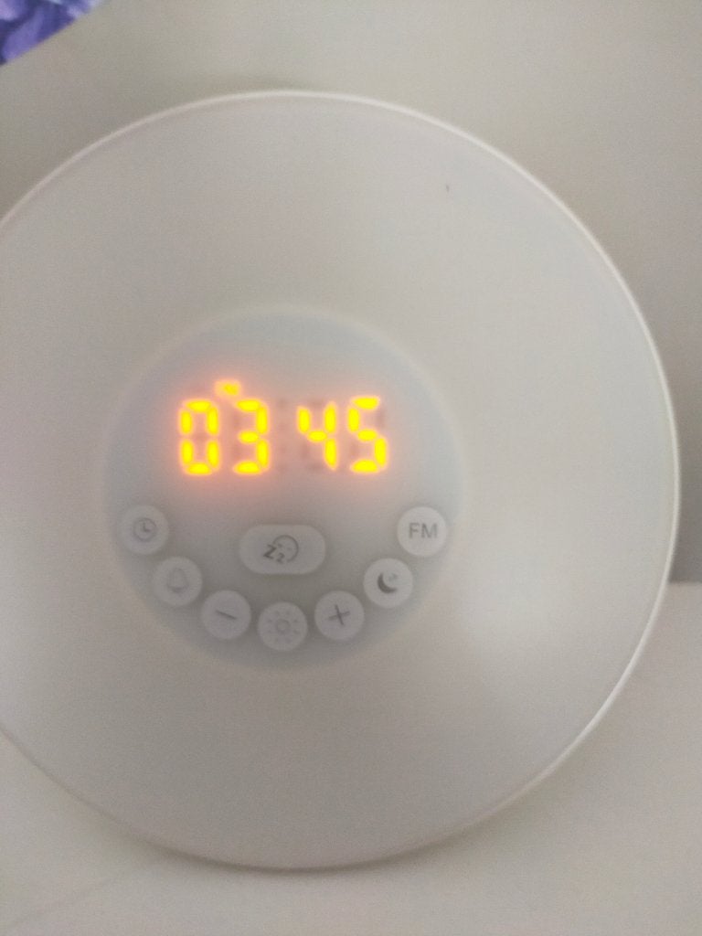 Nikkei soort Philips Wake up Light wekker, Witgoed en Apparatuur, Wekkers, Ophalen of Verzenden, Zo goed als nieuw, Digitaal