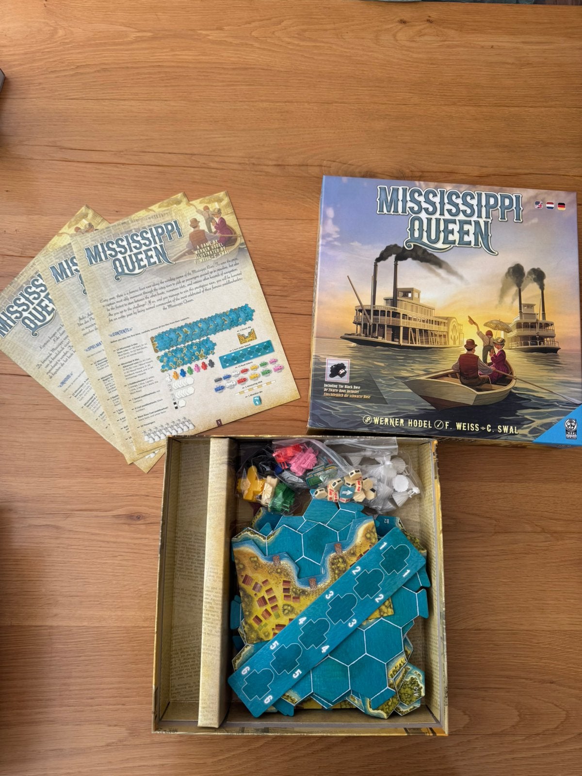 Mississippi Queen compleet!, Ophalen, Zo goed als nieuw