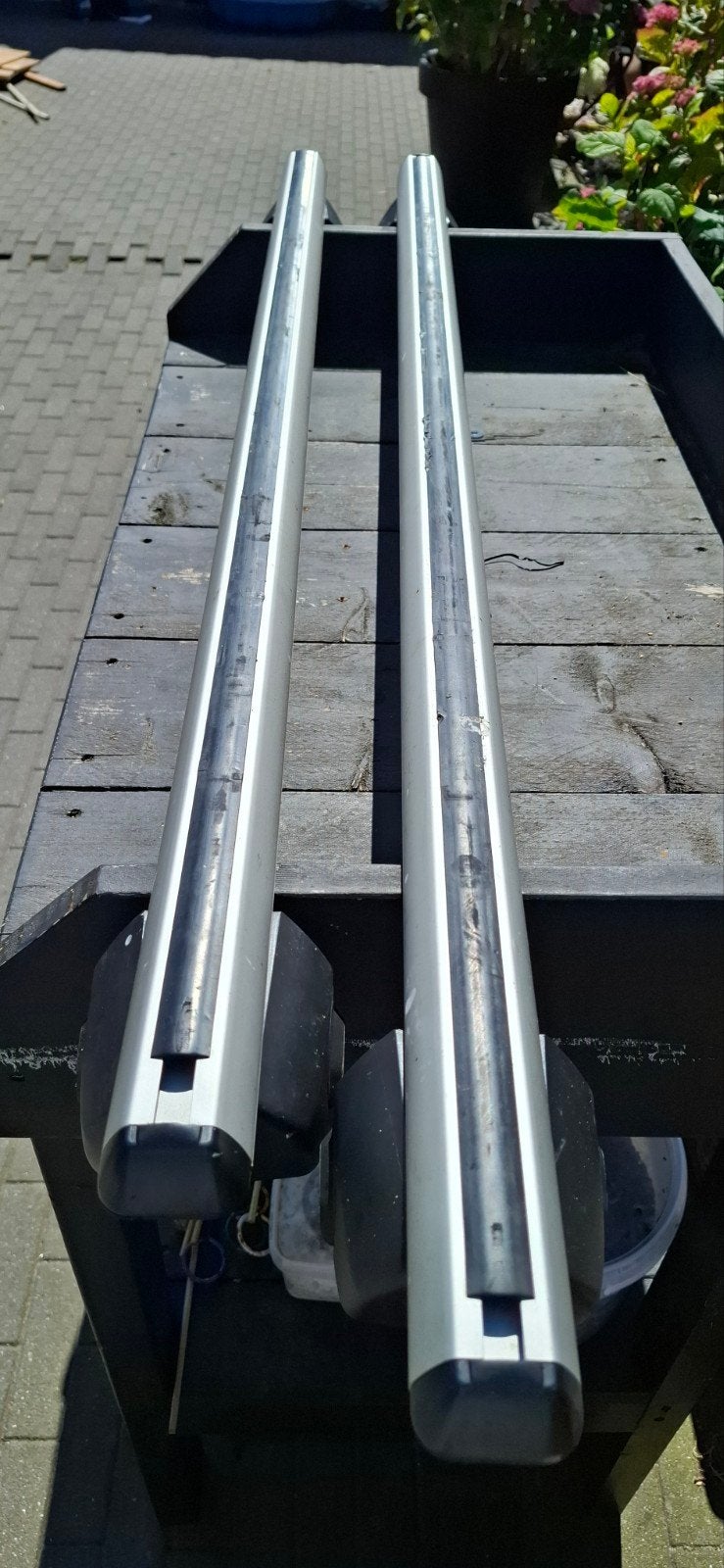 Dakdragers Seat Ateca / Skoda Karoq incl. sleutel, Auto diversen, Ophalen of Verzenden, Gebruikt