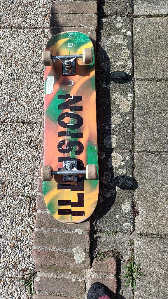 skatebord, Sport en Fitness, Skateboarden, Ophalen, Zo goed als nieuw, Skateboard