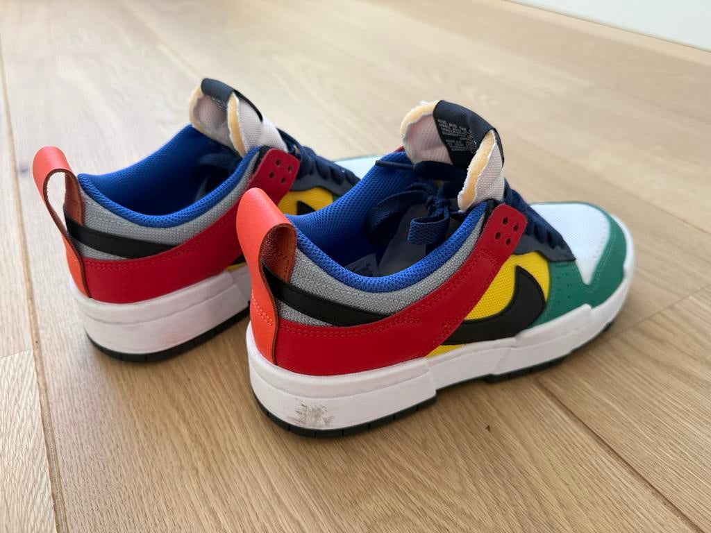 Nike Dunk Low Disrupt Meerkleurige Sneakers, Kleding | Dames, Schoenen, Ophalen of Verzenden, Zo goed als nieuw, Overige kleuren
