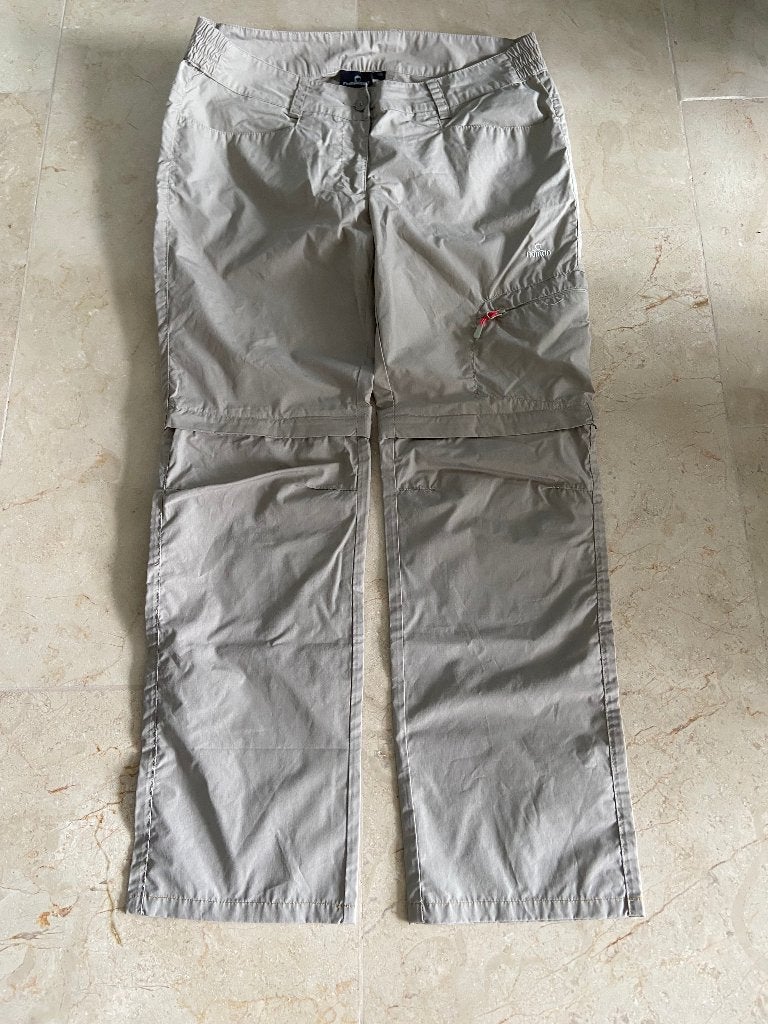 Dames afrits-broek - kleur beige - merk NOMAD - maat L, Beige, Maat 42/44 (L), Nomad, Ophalen of Verzenden