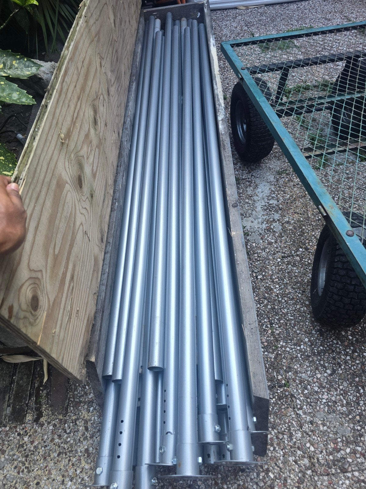 2 tenten 8×4 te koop, Tuin en Terras, Partytenten, Ophalen, Minder dan 5 meter