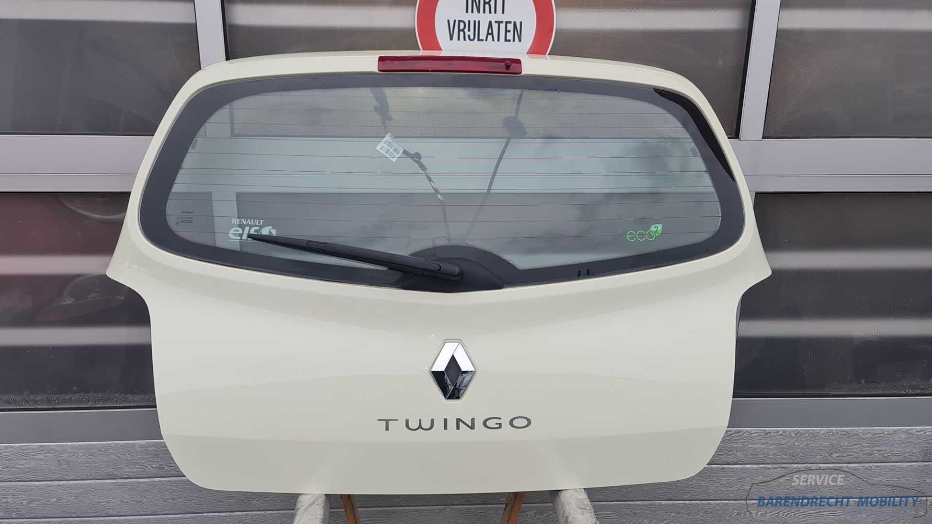 Achterklep Renault Twingo II Creme wit OVENR Jaune vanille k, Renault Group, Gebruikt, Contact.group@renault.com, Renault