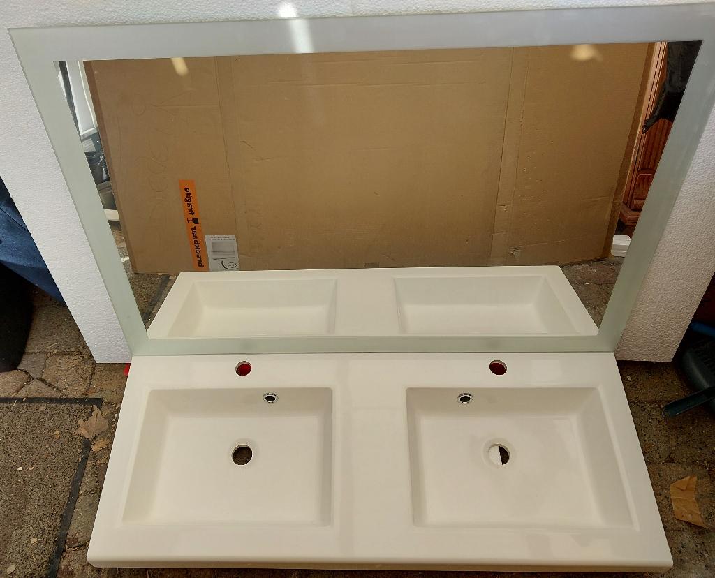 Palermo spiegel 105 cm, Ophalen, Nieuw, 100 tot 125 cm, Minder dan 100 cm