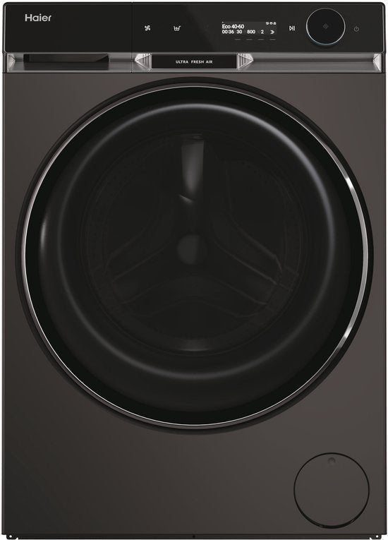 Haier wasmachine HW100-BD14397PGUS – 10kg - Antraciet, P.demets@haiereurope.com, Nieuw, Ophalen of Verzenden, Voorlader