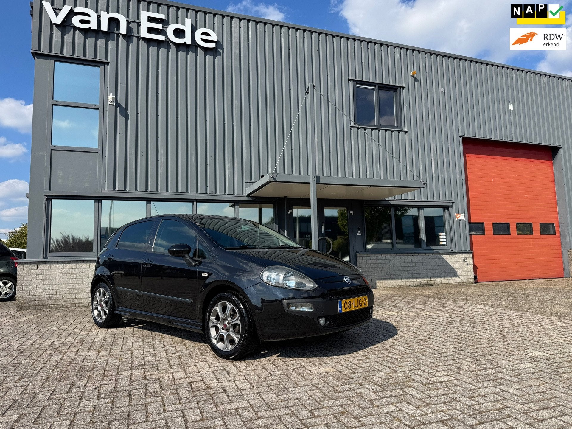 Fiat Punto Evo 1.4 Racing 5drs Clima Nwe Apk!, Auto's, Fiat, Voorwielaandrijving, Euro 5, Stof, 4 cilinders