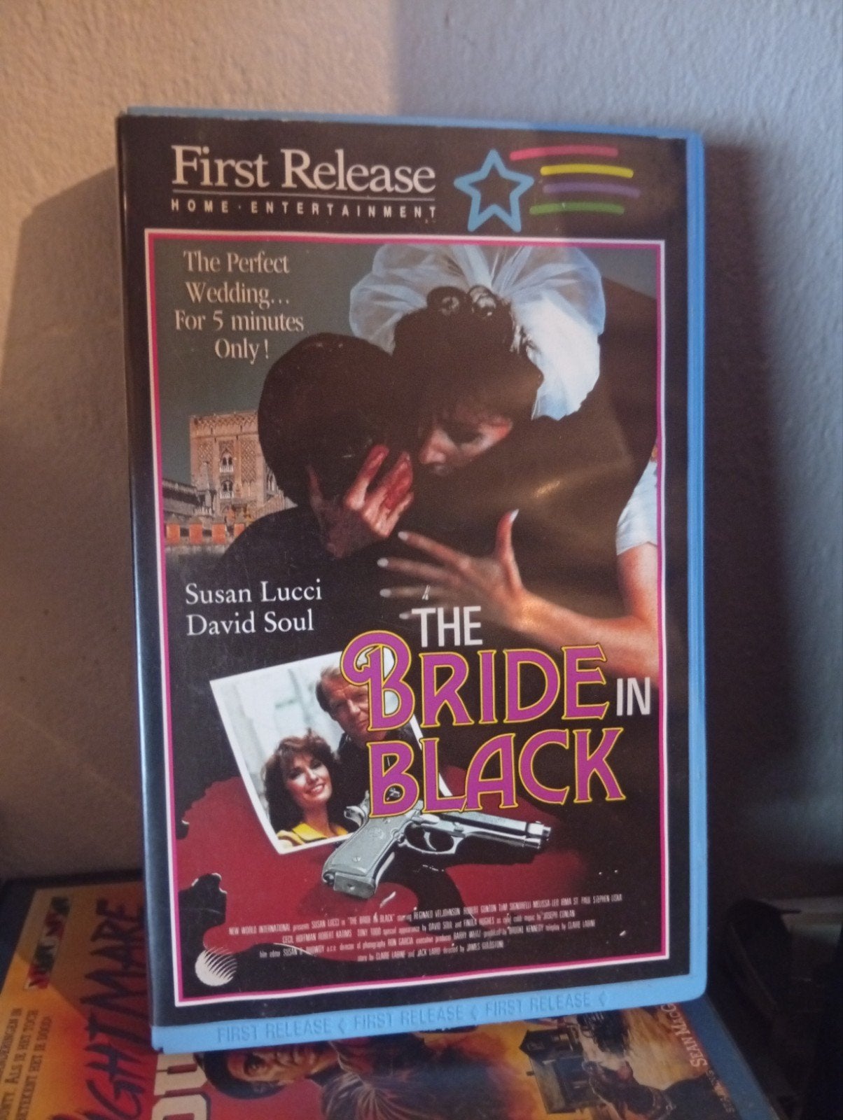 The Bride In Black | VHS Drama Thriller Film, Nederlands ondertiteld, Ophalen of Verzenden, VHS, Gebruikt