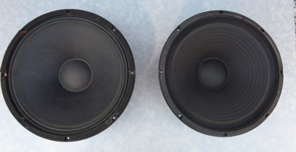 Eminence kappa pro 15 inch speakers, Zo goed als nieuw, 120 watt of meer, Front, Rear of Stereo speakers, Ophalen