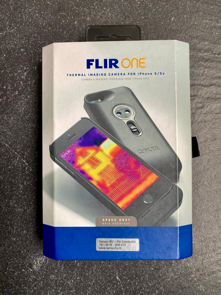 Flir One IR warmtebeeldcamera voor iPhone 5/5s, Compact, Ophalen of Verzenden, Zo goed als nieuw, Overige Merken