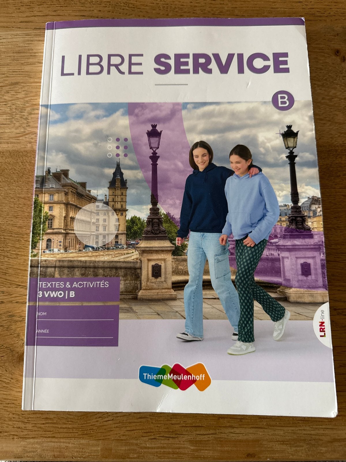 Livre Service B Frans 3 VWO | Thiememeulenhoff, Ophalen of Verzenden, Zo goed als nieuw