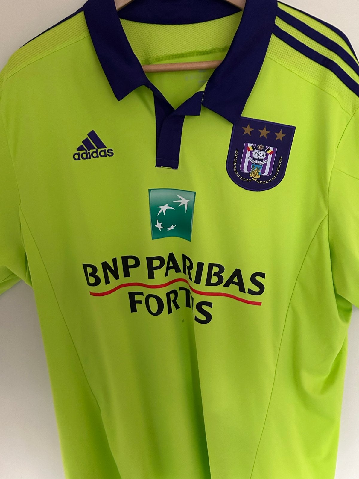 Officieel Anderlecht uitshirt 2015-2016 - Maat XXL, Verzenden, Overige maten, Voetbal, Gedragen