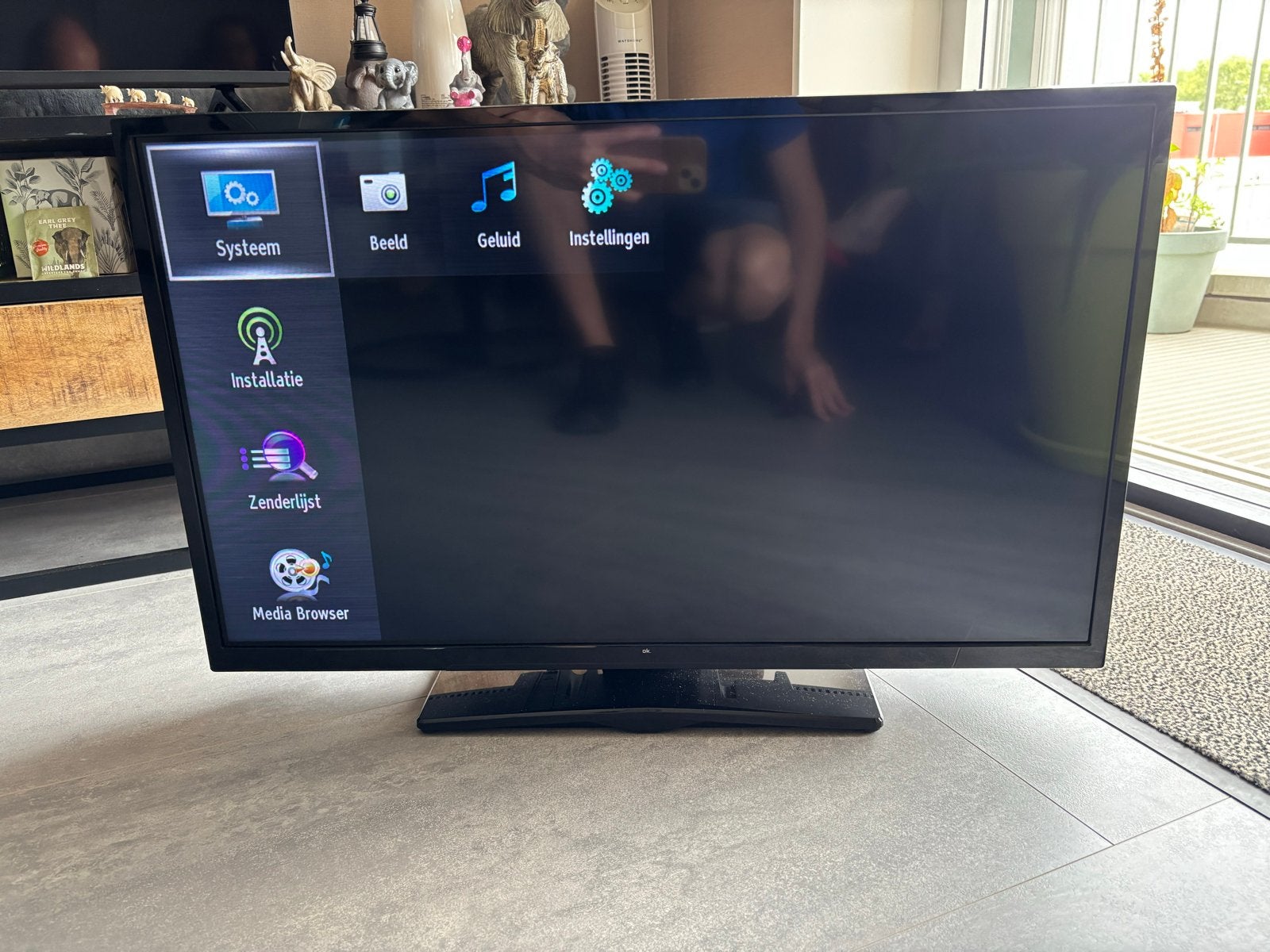OK. 32 inch LED TV - ODL 32640H-DB met afstandsbediening, Overige merken, LED, 50 Hz, HD Ready (720p)