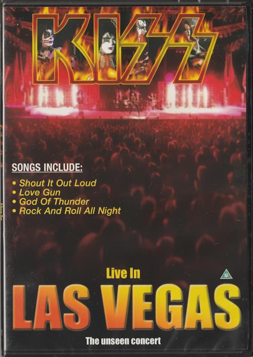 Kiss - Live In Las Vegas (DVD), Cd's en Dvd's, Dvd's | Muziek en Concerten, Nieuw in verpakking, Alle leeftijden, Ophalen of Verzenden