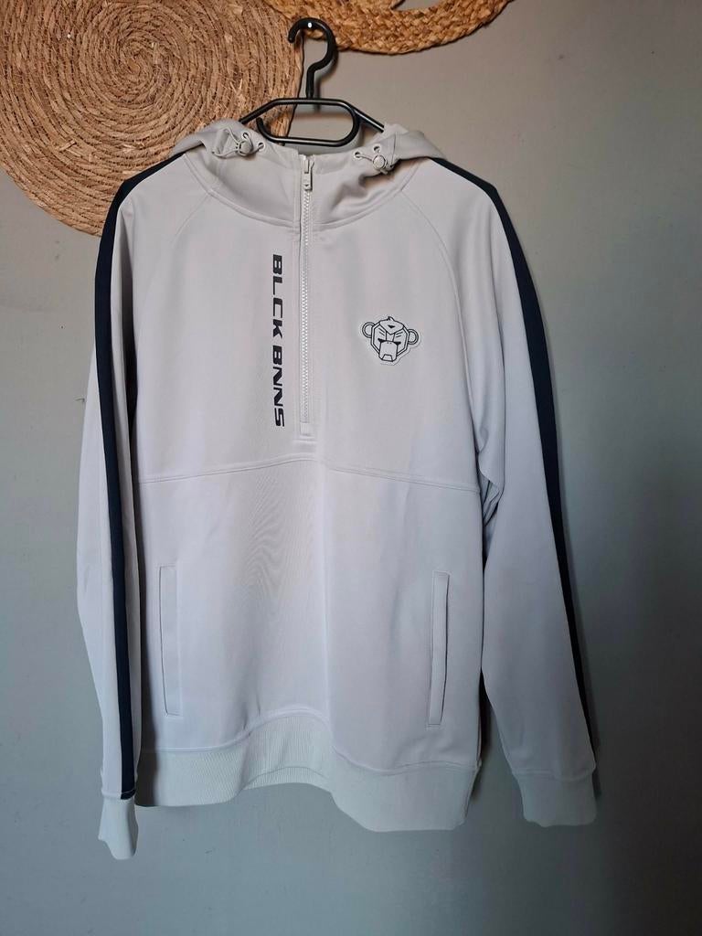 Black Bananas hoodie wit – maat M – sportief, Ophalen of Verzenden, Zo goed als nieuw, Zwart