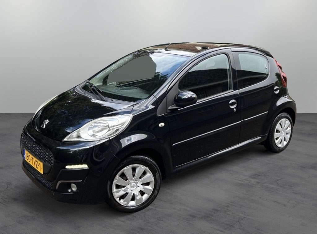 Peugeot 107 1.0 Active 5-deurs Airco NL-auto! (bj 2012), Euro 5, Stof, Gebruikt, Origineel Nederlands