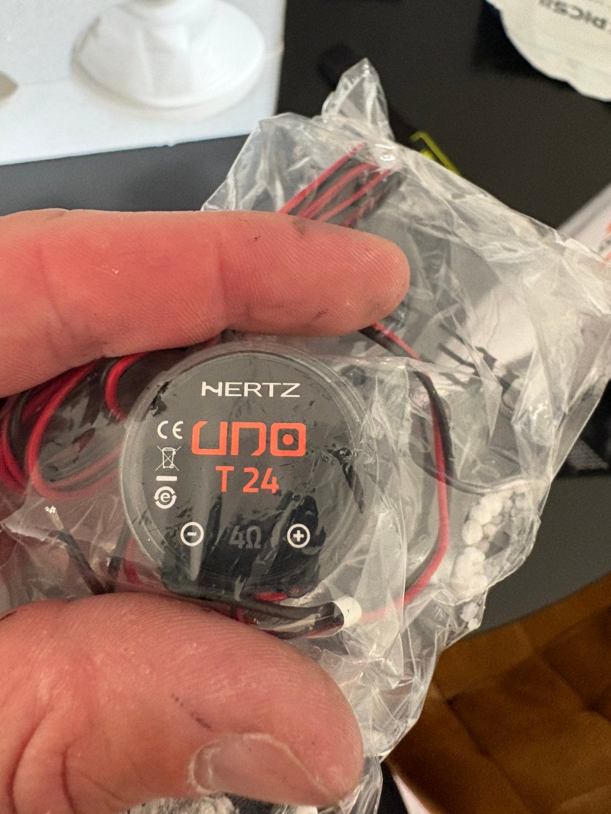 Tweeters Hertz Uno T24, Ophalen of Verzenden, Nieuw