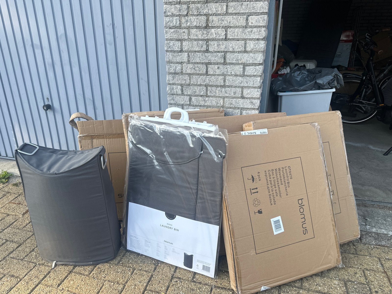 22 stuks Blomus Redeo Waszak / Wasmand - Nieuw in doos, Ophalen