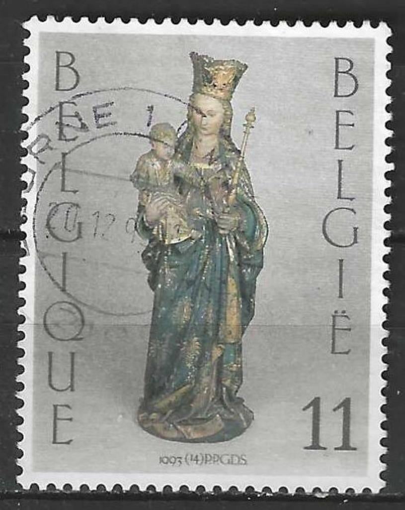 Belgie 1993 - Yvert/OBP 2530 - Kerstmis en Nieuwjaar (ST), Verzenden, Gestempeld, Kerst