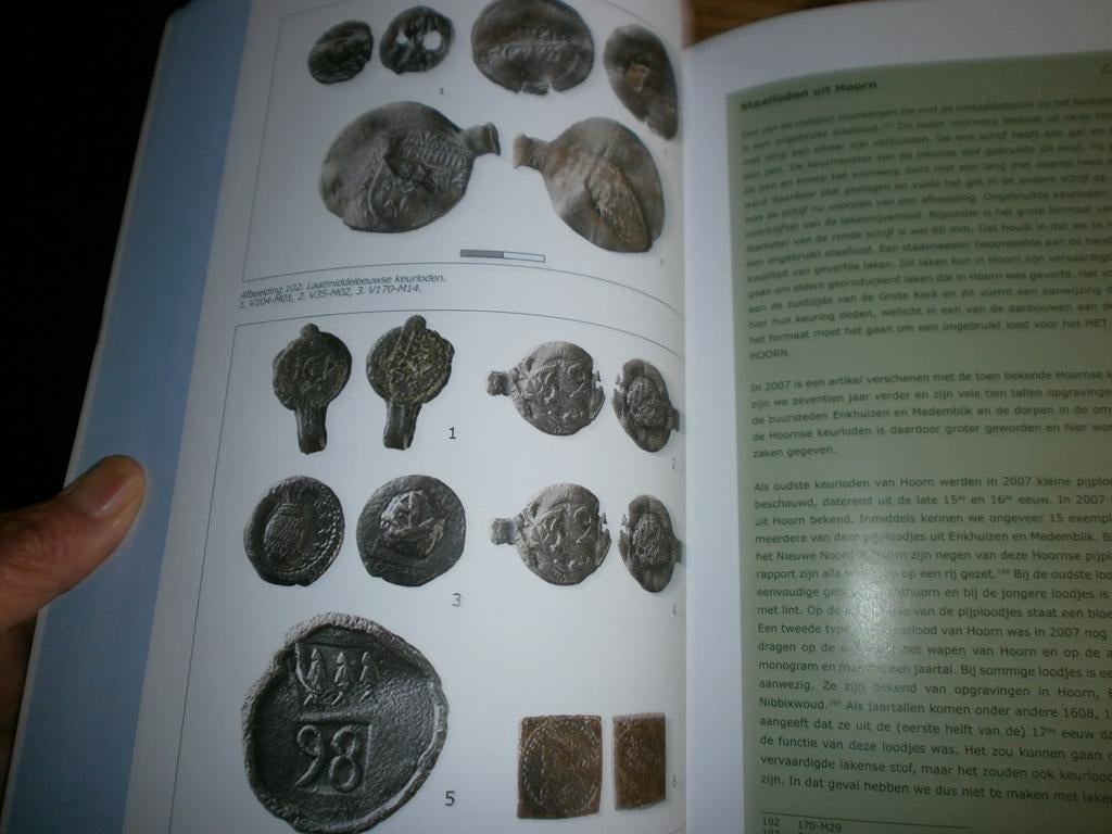 archeologie het kerkplein van hoorn met afb bodemvondsten, Boeken, Ophalen of Verzenden, Nieuw