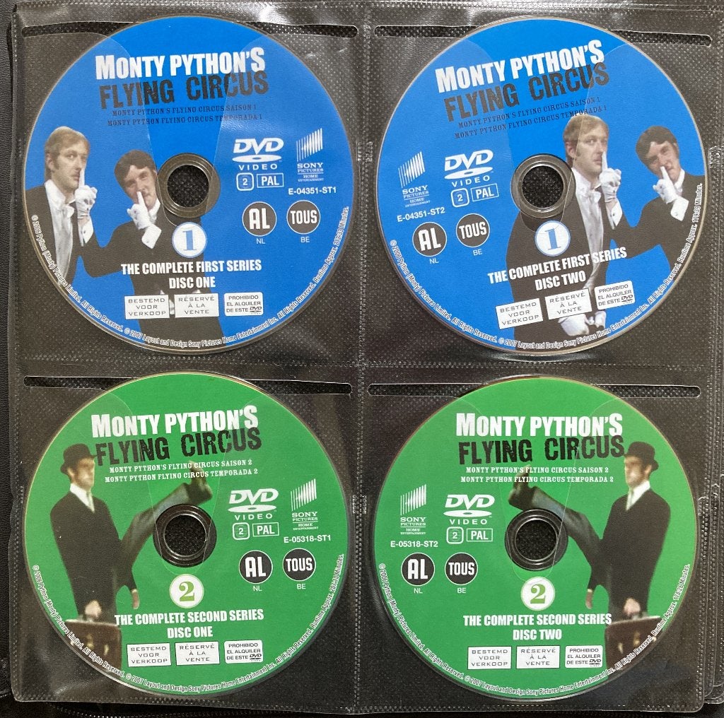 DVD Monty Python's Flying Circus de complete serie (7 DVD's), Cd's en Dvd's, Dvd's | Tv en Series, Alle leeftijden, Ophalen of Verzenden