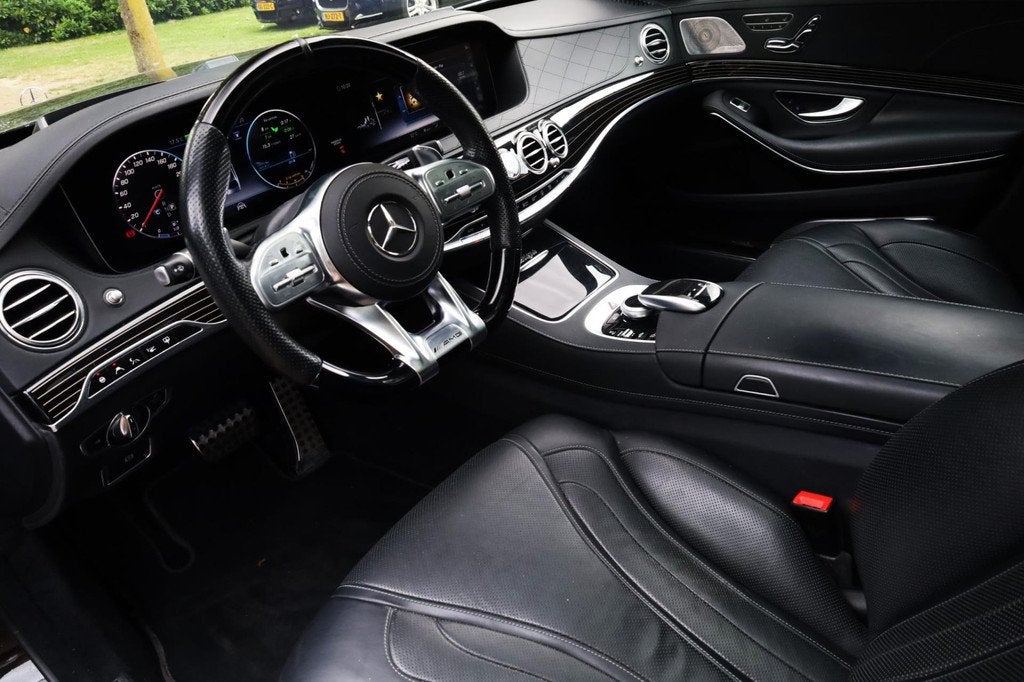 Mercedes-Benz S-klasse 560 e Lang Premium Plus Aut. | AMG-LI, Auto's, Automaat, Gebruikt, 367 pk, Bedrijf