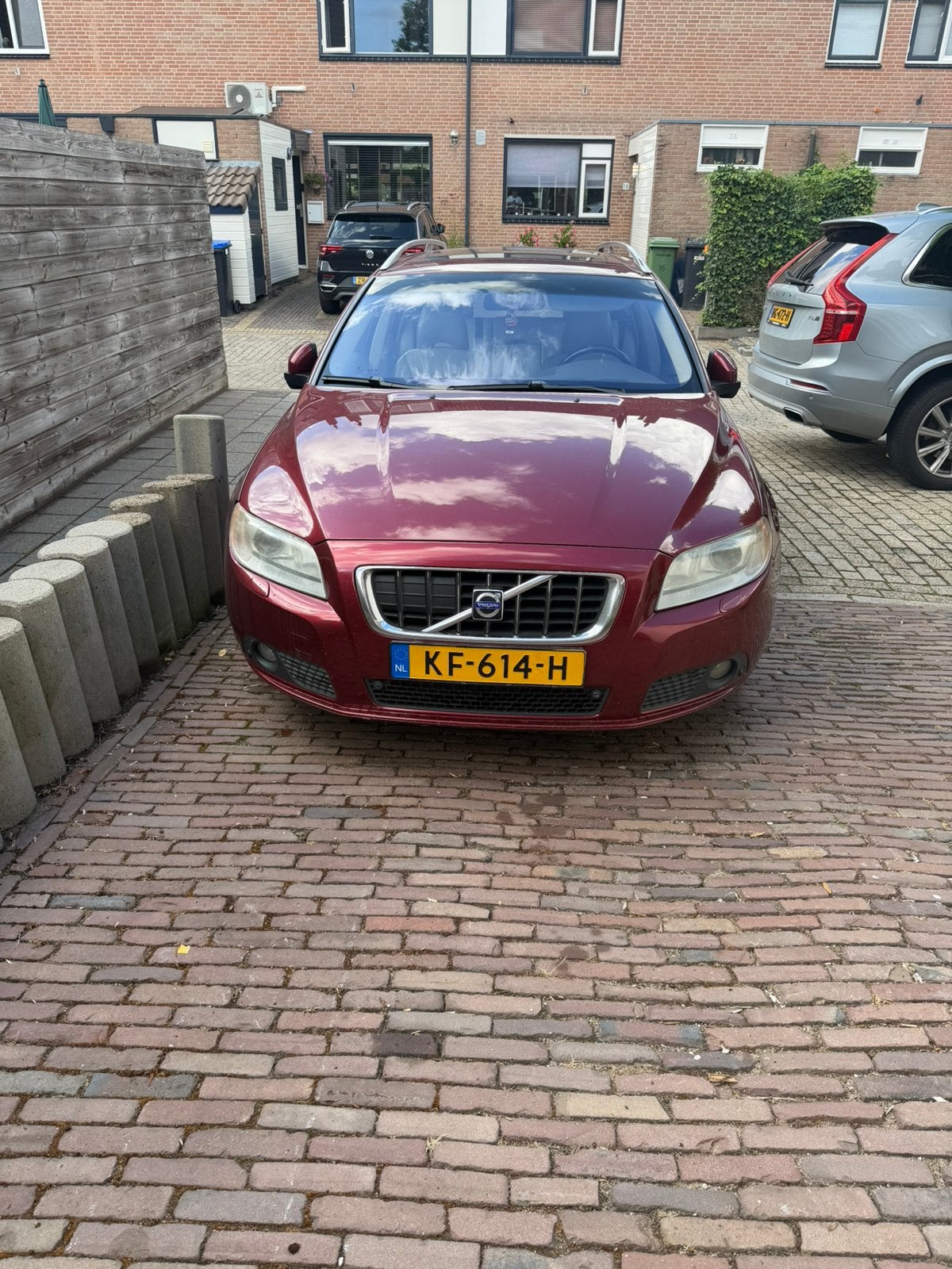 Volvo V70 3.0 T6 AWD AUT LPG 2007 Rood, Auto's, Automaat, 2953 cc, 2000 kg, 1760 kg