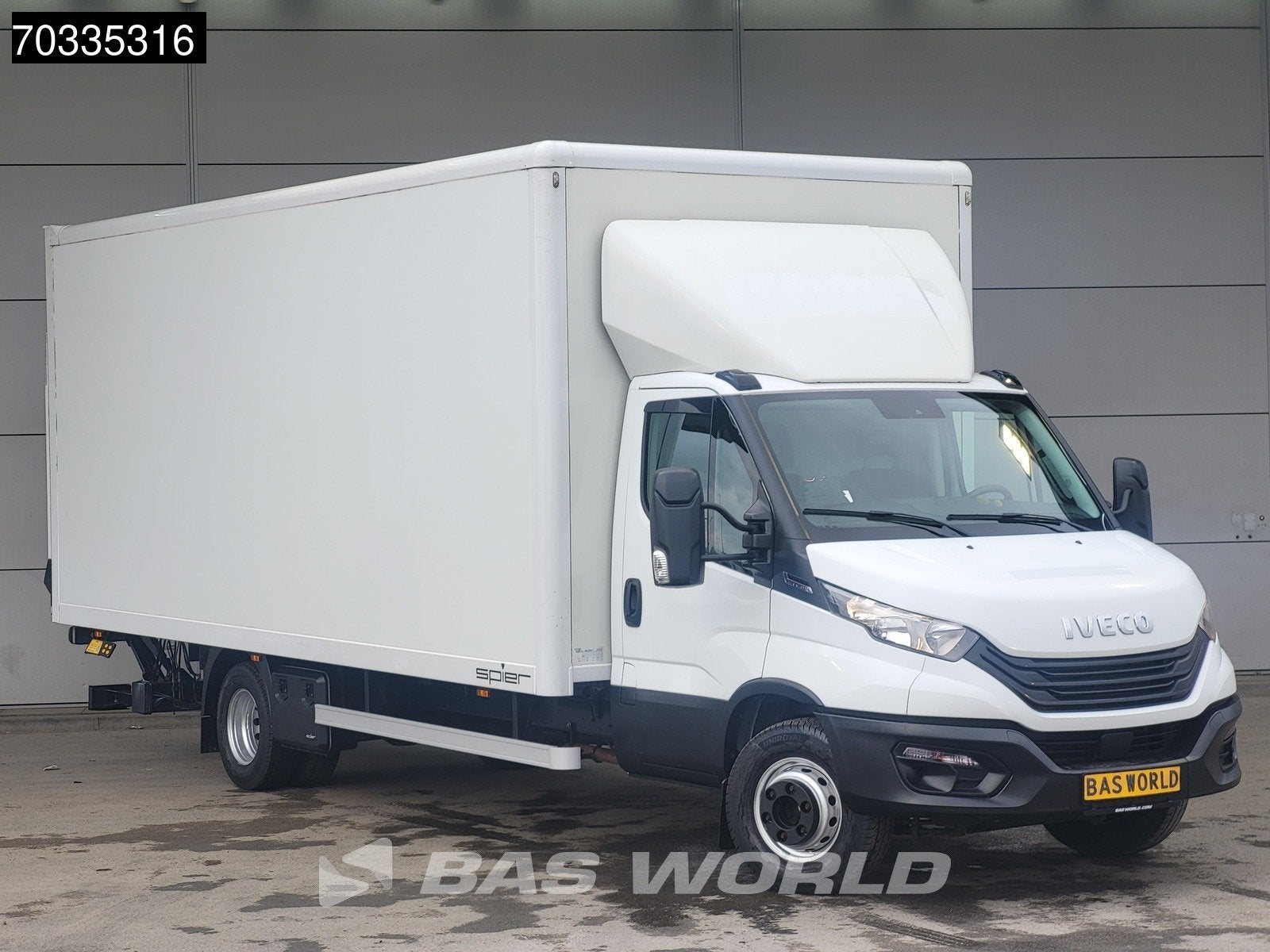 Iveco Daily 72C21 3.0 Automaat 1000KG Laadklep Bakwagen 210P, Automaat, Stof, Gebruikt, Euro 6