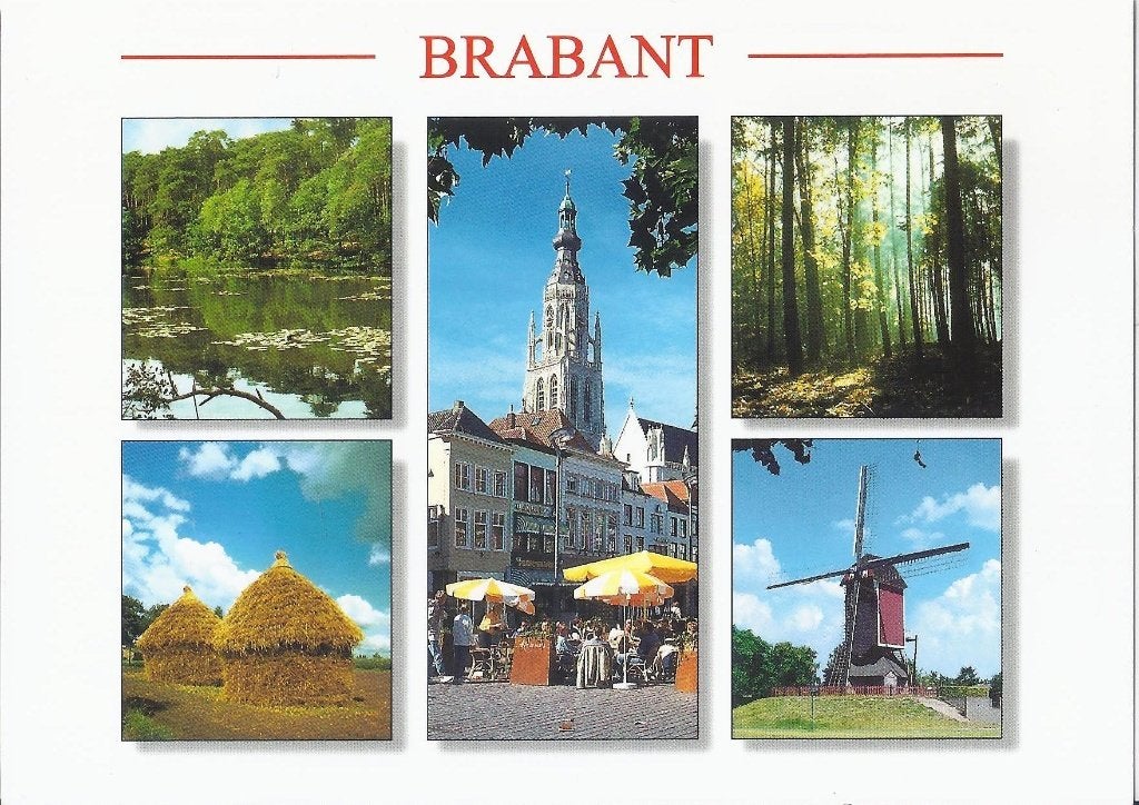 Brabant Ongelopen Ansichtkaart ( B114), Ophalen of Verzenden, 1980 tot heden, Gelopen, Noord-Brabant