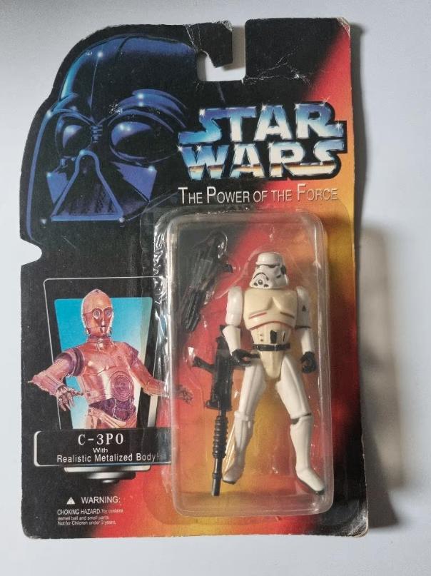 Star Wars - Bootleg Stormtrooper - POTF - RedCard "1990"ties, Ophalen of Verzenden, Zo goed als nieuw, Actiefiguurtje