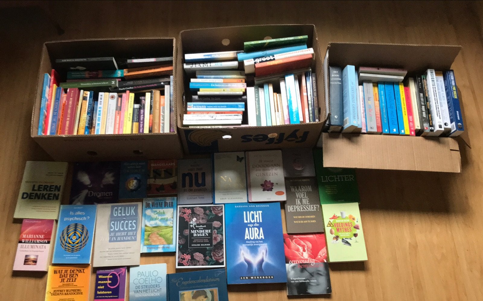 119 spirituele boeken zelfhulp aura gezondheid geluk zen, Boeken, Ophalen, Gelezen, Spiritualiteit algemeen, Overige typen