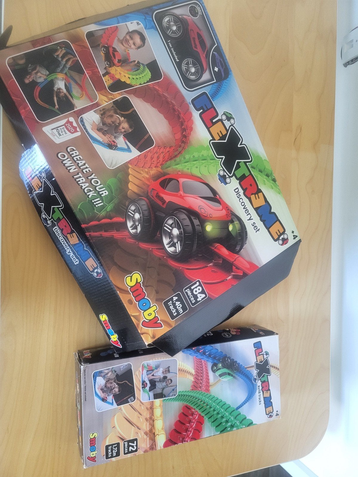 Flextreme racebaan, Kinderen en Baby's, Speelgoed | Racebanen, Ophalen, Zo goed als nieuw, Elektrisch, Overige merken
